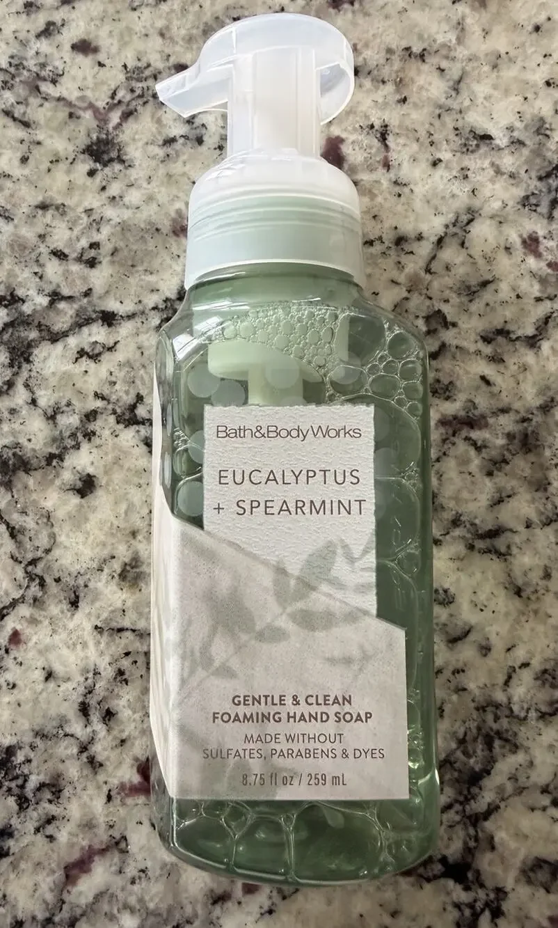 4 X Bath & Body Works EUCALYPTUS SPEARMINT Foaming Hand Soap 8.75 floz